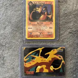 Pokemon Dark Charizard 21/82 Team Rocket With additional Charizard card. - Image 2