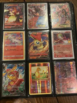 Pokemon TCG Card Lot Charizard Pikachu Mewtwo Rayquaza Dragonite Holo V GX EX - Image 4