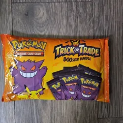 Nintendo Pokemon TCG BOOster Gengar Trick Or Trade Bundle - 120 Cards SEALED 820650850783 - Image 2