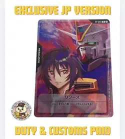Gundam Card Game RP-044 Resource Shin & Impulse Gundam JAPANESE - Image 1