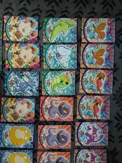 46 Cards 1999 Topps Pokemon the First Movie Lot 46 Blue Black Logo Set - Image 2