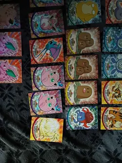 46 Cards 1999 Topps Pokemon the First Movie Lot 46 Blue Black Logo Set - Image 5