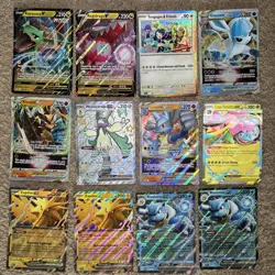 Pokemon TCG Jumbo Card Lot | 12 Cards | LP - MP - Image 1