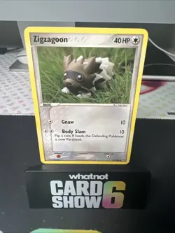 Zigzagoon 74/106 EX Emerald Set Pokemon Card - Image 1