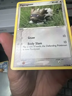 Zigzagoon 74/106 EX Emerald Set Pokemon Card - Image 3