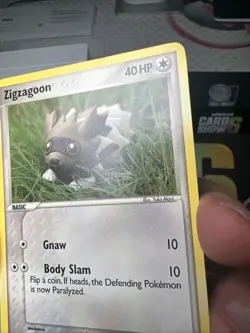 Zigzagoon 74/106 EX Emerald Set Pokemon Card - Image 5