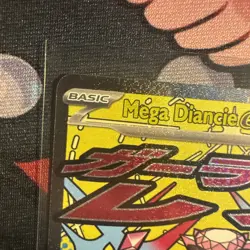 Mega Diancie ex 267/217 Ascended Heroes Evolution Rare Pokemon Full Art Card NM - Image 2