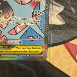 Mega Diancie ex 267/217 Ascended Heroes Evolution Rare Pokemon Full Art Card NM - Image 4