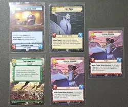 5 Rare Card Hyperspace SET - Star Wars Unlimited - Near Mint - Image 1