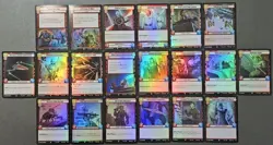 Star Wars Unlimited - SeC - Complete C FOIL SET 20 Cards - Aggression - Image 1