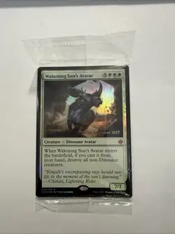 Wakening Sun's Avatar FOIL - Prerelease Card SEALED - MtG - Ixalan - M/NM - Image 1