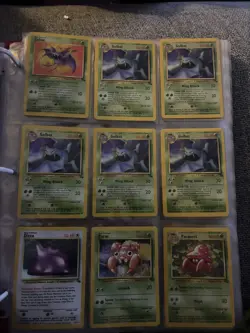 225 Vintage Pokemon cards including holo blastoise - Image 3