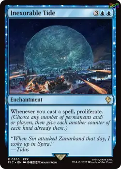 Inexorable Tide (Surge Foil) 265 Commander: FINAL FANTASY NM EN - Image 1