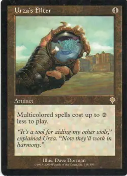 MTG: Invasion: Urza's Filter: Lightly Played Condition - Image 1