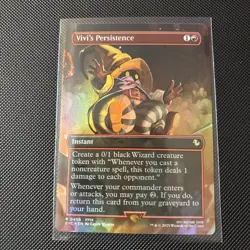 Vivi's Persistence (Borderless) Commander: Final Fantasy Foil - Image 1