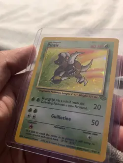 Pokemon TCG Pinsir Jungle 9/64 Holo Rare 1999 60 HP English - Image 5