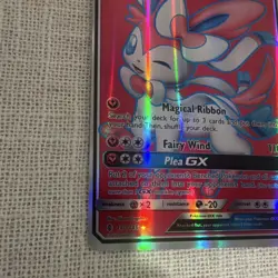 Pokemon Sylveon GX Full Art Holo Ultra Rare 140/145 SM Guardians Rising 2017 - Image 4