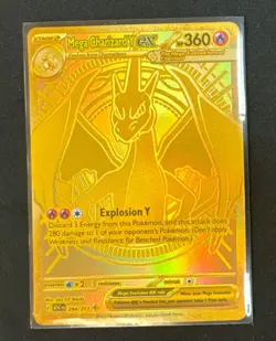 Mega Charizard Y EX 294/217 Gold Hyper Rare, Ascended Heroes, Pokemon TCG 🔥 - Image 1