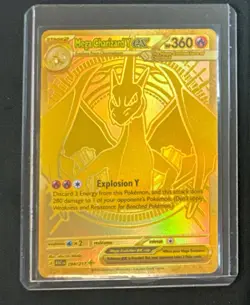 Mega Charizard Y EX 294/217 Gold Hyper Rare, Ascended Heroes, Pokemon TCG 🔥 - Image 3