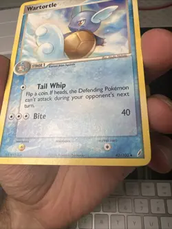 Wartortle 43/100 2006 Pokemon TCG Crystal Guardians Regular - Image 4