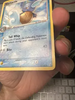 Wartortle 43/100 2006 Pokemon TCG Crystal Guardians Regular - Image 5