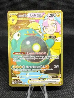 Ionos Bellibolt EX 188/159 Gold Hyper Rare - Journey Together Pokemon TCG - NM - Image 1