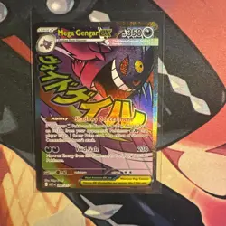 Mega Gengar EX 269/217 Ascended Heroes Full Art Mega Attack Rare Pokemon TCG - Image 1