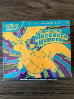 Pokemon Mega Evolution Ascended Heroes Elite Trainer Box ETB Sealed - Image 1