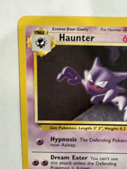 Pokemon Haunter Base Set 29/102 LP Pokemon Vintage - Image 5