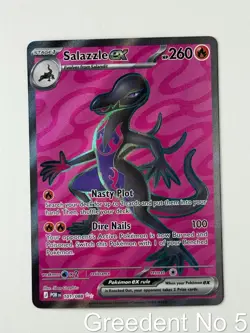 Salazzle ex 101/088 Ultra Rare Perfect Order Pokemon Near Mint - Image 1