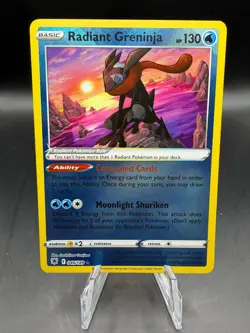 TCG POKEMON RADIANT GRENINJA HOLO 046/189 ASTRAL RADIANCE - Image 1