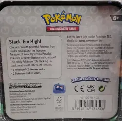 NEW SEALED Pokemon TCG Ogerpon Stacking Tin 2025 - Image 2