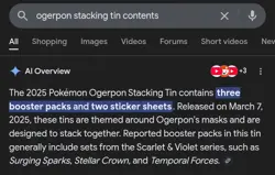 NEW SEALED Pokemon TCG Ogerpon Stacking Tin 2025 - Image 5