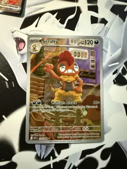 Pokemon TCG White Flare Scrafty 139/086 Full Art - Image 1