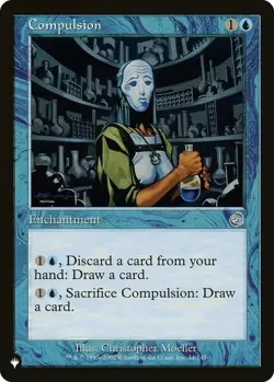Compulsion - The List Light Play, English Magic the Gathering MTG The List - Image 1