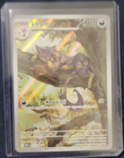 Pokemon Liepard 137/086 Sv: White Flare Illustration Rare Holo Stage 1 Card - Image 1
