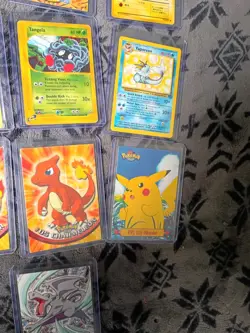 10 Card WOTC Topps Non-Holo Lot Nm Lp English Japanese Vintage Era Pokemon Cards - Image 3