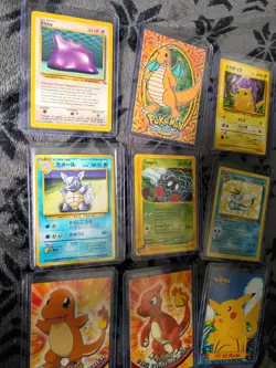 10 Card WOTC Topps Non-Holo Lot Nm Lp English Japanese Vintage Era Pokemon Cards - Image 4