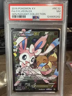 2016 Pokemon XY FA/ Sylveon EX Gen. Radiant Collection NM7 - Image 1