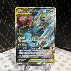 The Pokemon Company Celebi & Venusaur GX SM167 TAG TEAM Promo Holo 270 HP - Image 1