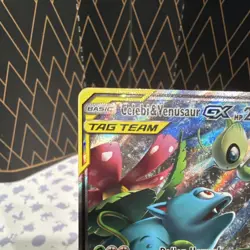 The Pokemon Company Celebi & Venusaur GX SM167 TAG TEAM Promo Holo 270 HP - Image 3