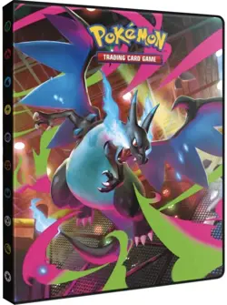 Pokemon Portfolio Binder Mega Evo Phantasmal Flames Charizard Ultra PRO 9 Pocket - Image 1