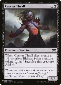 Carrier Thrall - The List Light Play, English Magic the Gathering MTG The List - Image 1