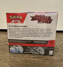 Pokemon TCG Scarlet & Violet Destined Rivals Booster Box New Sealed Auction C - Image 2