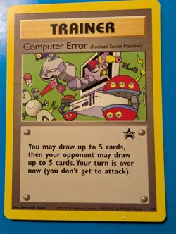 Pokemon 🇨🇦 Computer Error Trainer WoTc Promo ( Secret Machine) #16 - Image 1