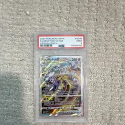 Pokemon Mewtwo VSTAR GG44/GG70 Crown Zenith Ultra Rare Holo PSA 9 - Image 1