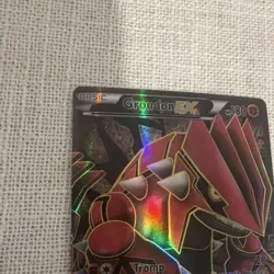 Pokemon Groudon EX Full Art Holo Ultra Rare 106/108 Dark Explorers 2012 - Image 5