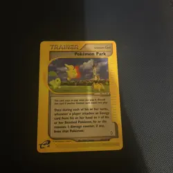 Pokemon TCG Pokemon Park #131/147 Trainer CCG Aquapolis NM #83 - Image 1