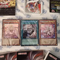 Yugioh Chronicles Deck: Fallen & The Virtuous AllFoil 3 Set - OpenBox + Bonus(6) - Image 2