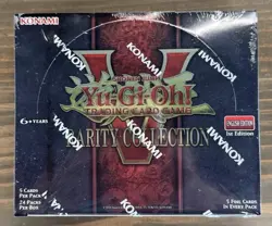 YuGiOh RARITY COLLECTION 5 (V ) Booster Box 24 Packs FACTORY SEALED - Image 1